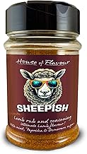 BBQ Meat Rub Seasoning For Lamb with Mint & Smoked Paprika By House of Flavour | Gluten-Free, No Preservatives | Ideal for Leg, Chops, Mince, Shoulder