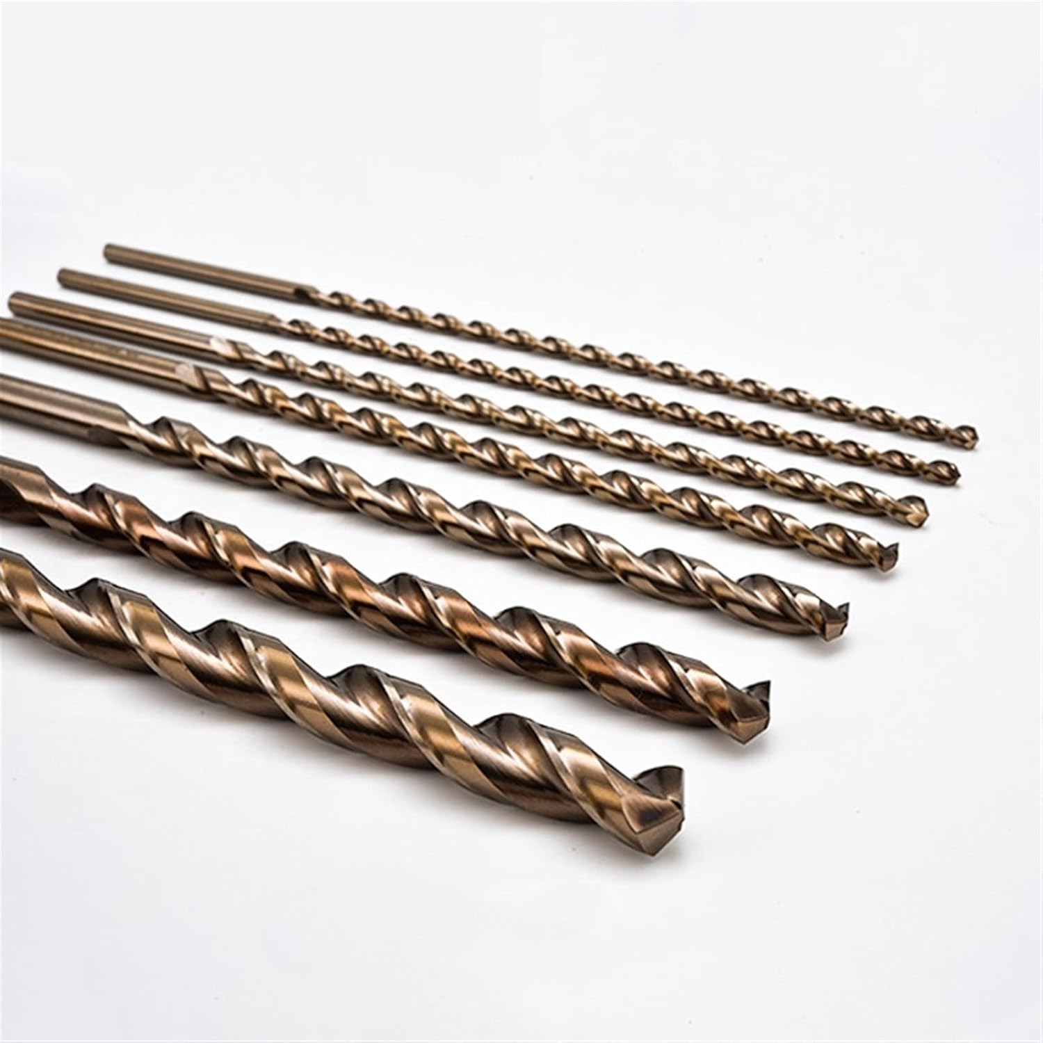 1Pcs 2mm-12mmx300mm Cobalt Long Drill Bit HSSCO M35 Parobolic Deep Hole Drilling for Stainless Alloy Steel Cast Iron(3mm 1pc)