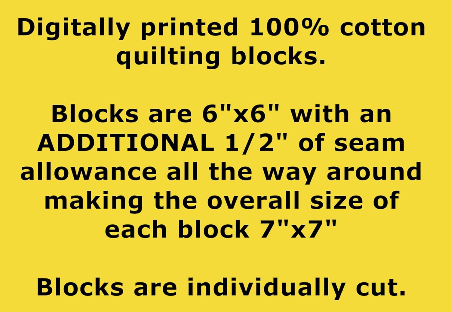 6 Piece 6"x6" Baby Dragons 100% Cotton Panel Squares | Quilting Panel Blocks