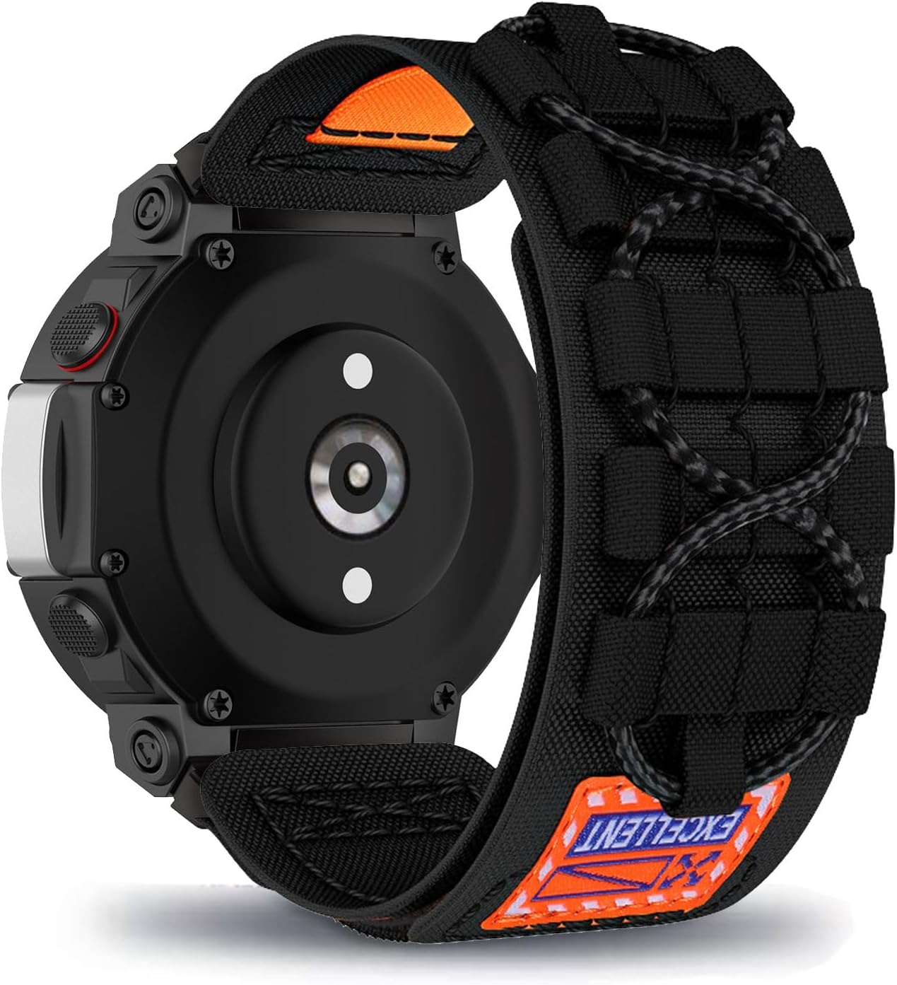 KUWAI Bracelet Compatible with Amazfit T-Rex 3 Bracelets Rugged Nylon Braided Sports Band with Adjustable Breathable Replacement Strap for Men and Women Watch Strap for T-Rex 3 Bracelet 1