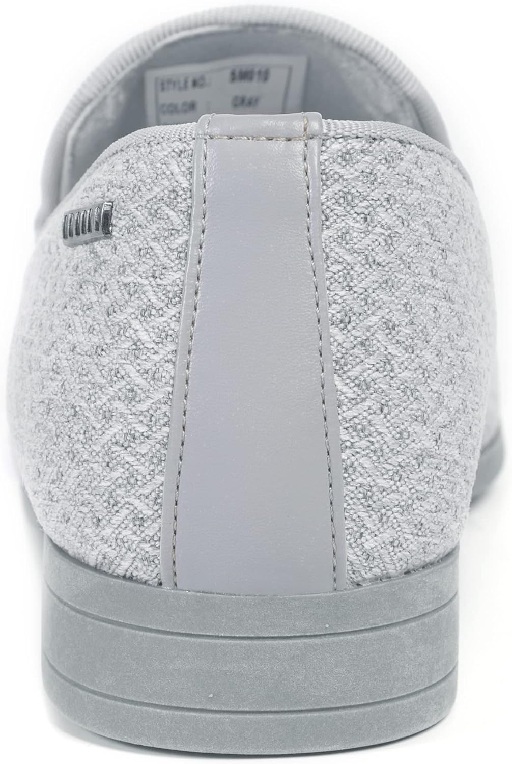 ALLY UNION MAKE FORCE Mens Loafers Dress Slip on Party Wedding Penny Smoking Shoes - Image 3