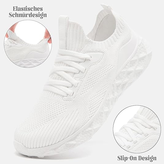VGPSFN Lopen Schoenen voor Dames Stylish Comfortabel Sportschoenen voor Dames Tennisschoenen Lichtgewicht Ademend Mesh Ontspannen Sneakers Donkerblauw Maat 39 VGPSFN Lopen Schoenen voor Dames Stylish Comfortabel Sportschoenen voor Dames Tennisschoenen Lichtgewicht Ademend Mesh Ontspannen Sneakers Donkerblauw Maat 39