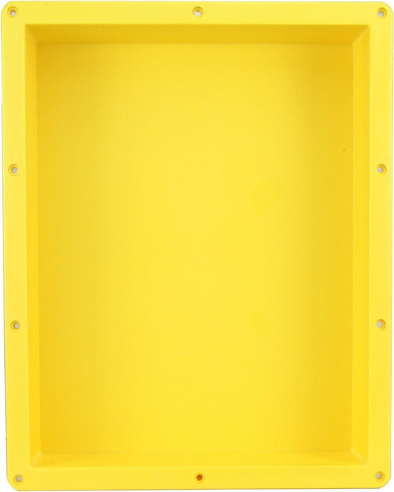 Ready For Tile Waterproof Leak Proof 16" x 20" Bathroom Recessed Shower Niche - Single Bathroom Shelf Organizer Storage For Shampoo & Toiletry Storage - Flush Mount Installation