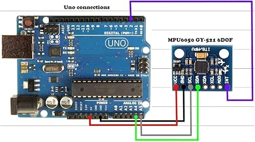 Miniatura 4 de Gy-521 MPU-6050 MPU6050 Módulo 3 ejes Gyro Analog Sensors+ Módulo de acelerómetro de 3 ejes