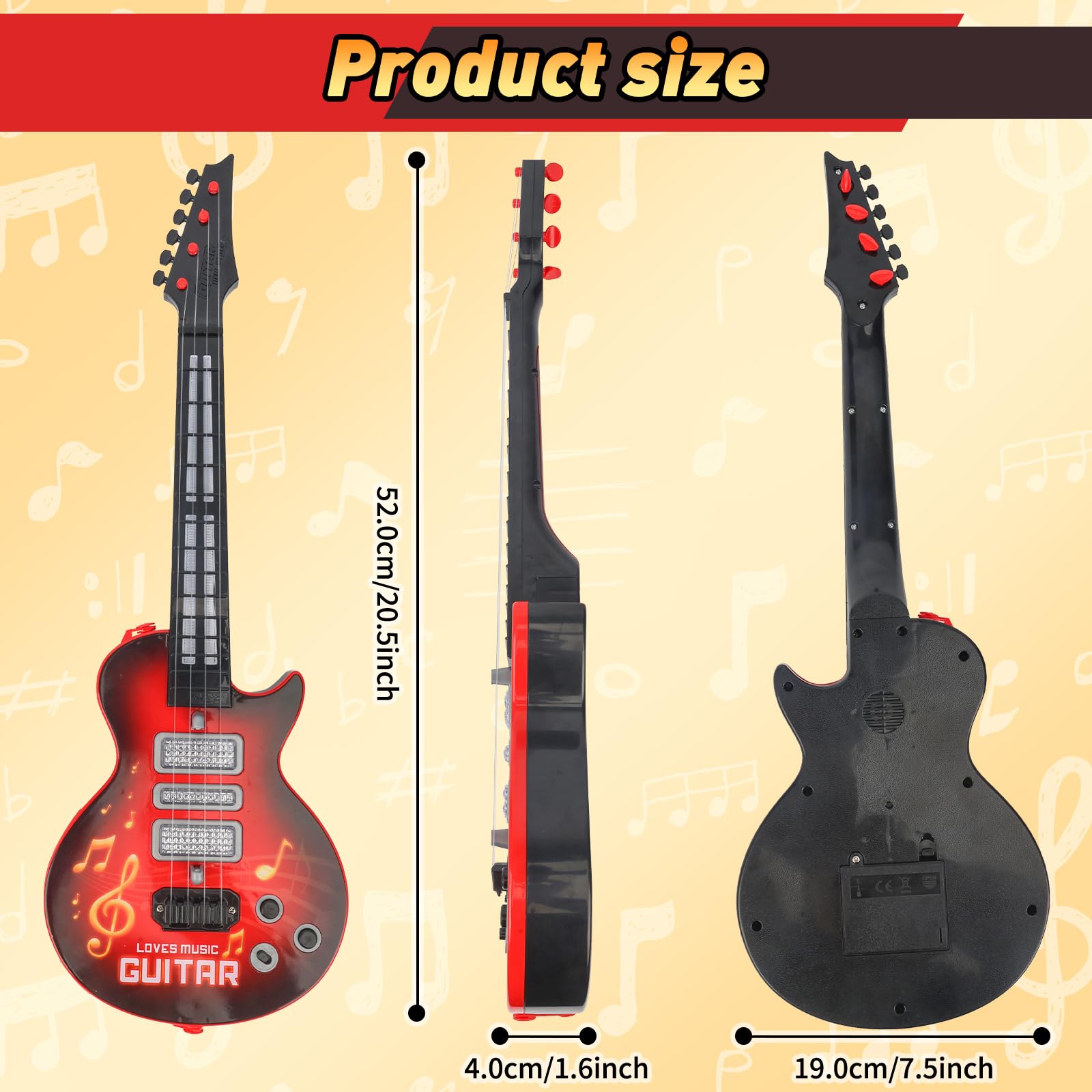 Amazon.com: Kids Guitar Toy for 3 Year Old Boy Gift 21