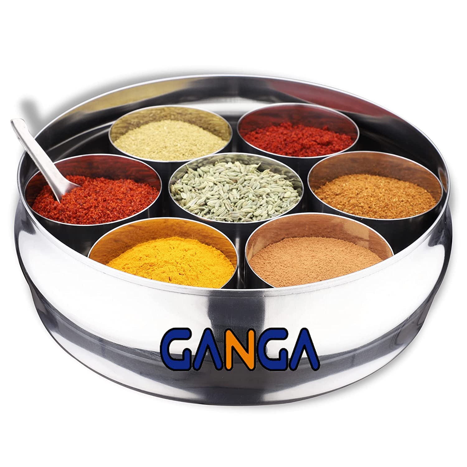 7-in-1 Stainless Steel Spice Box - Keep Spices Fresh! -8