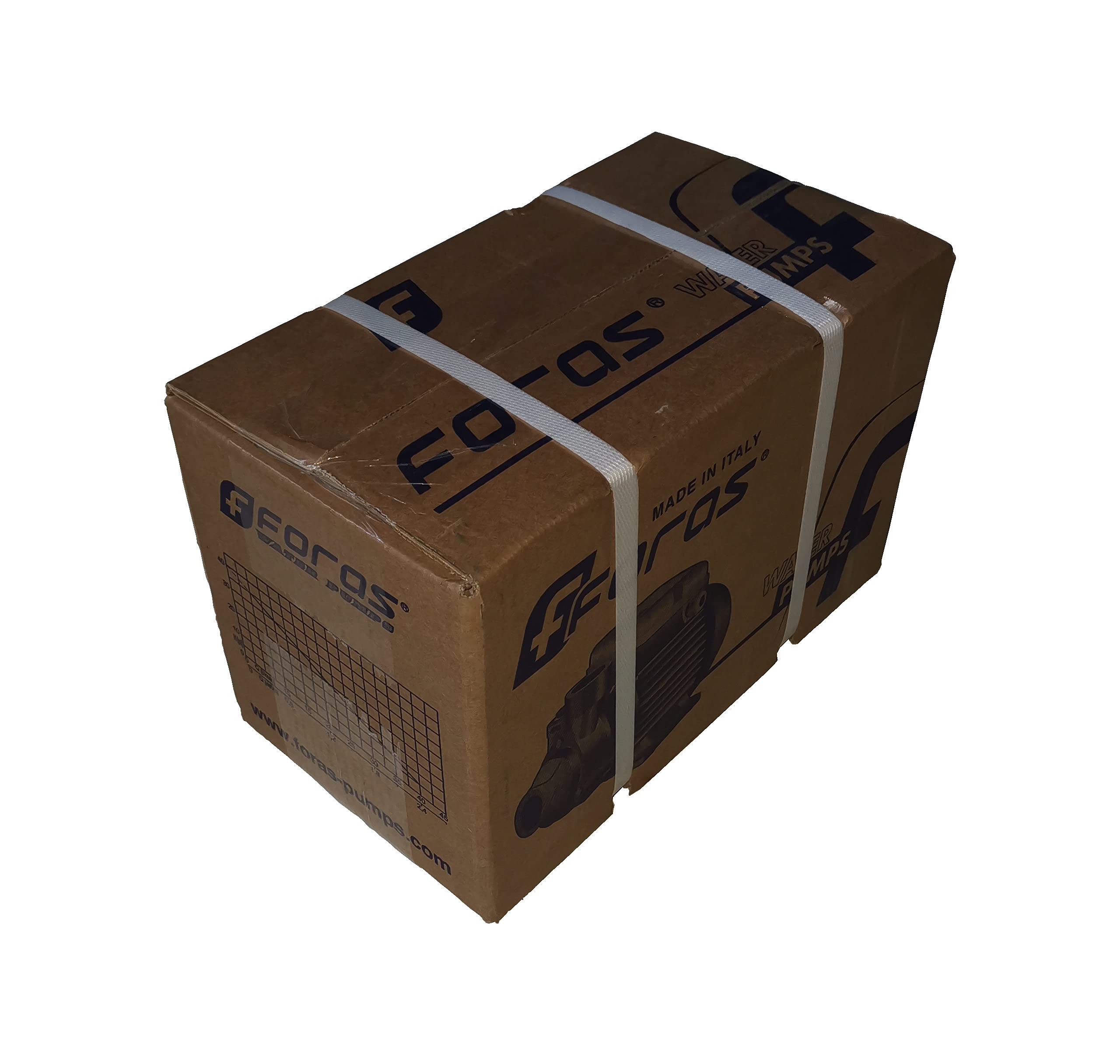 FORAS Bomba periférica eléctrica PE100, fabricada en Italia, 230 V, 0,74 kW, 65 m, 60 L/min