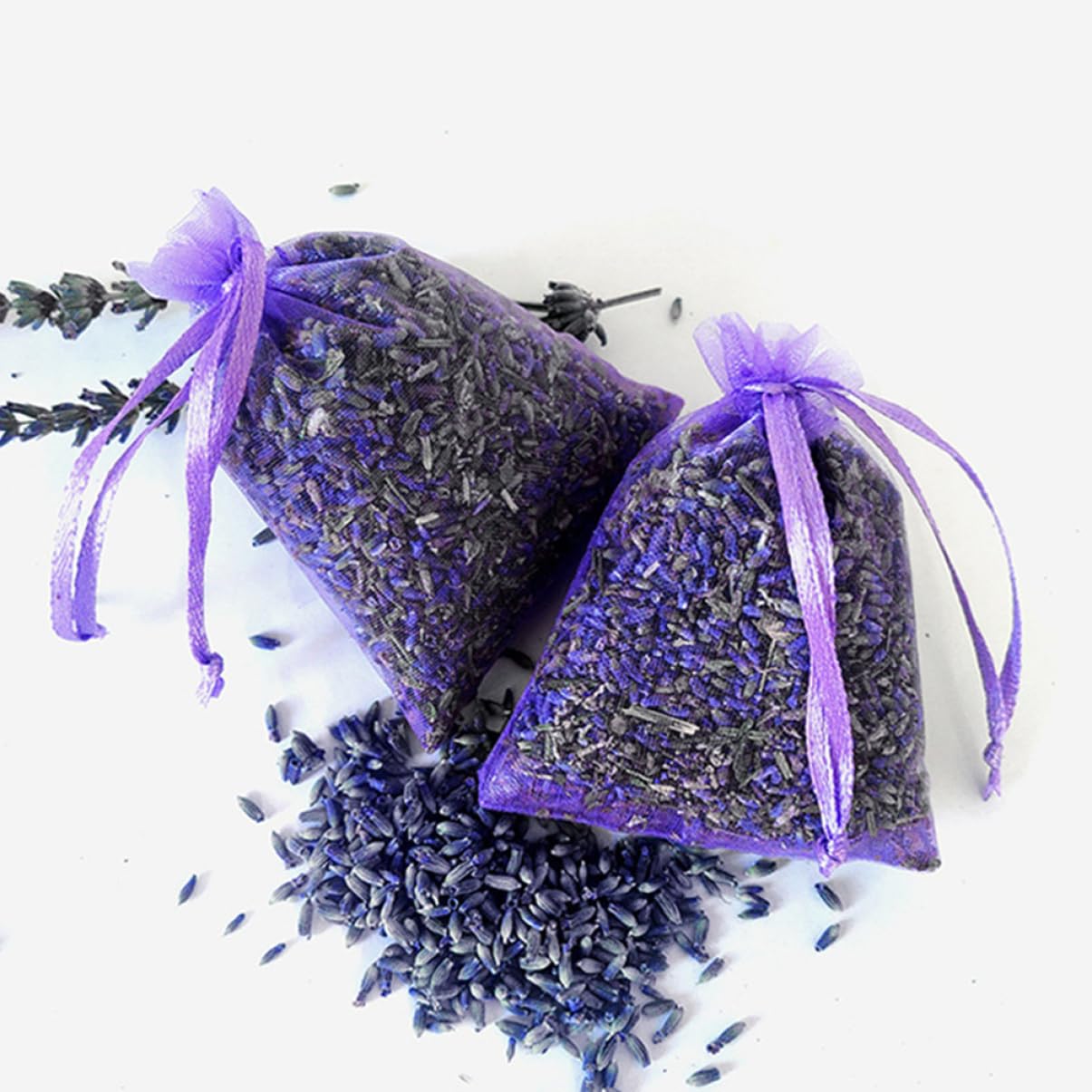 MAGICLULU 3 Sätze Lavendel Duftsäckchen Getrocknete Lavendelblüten Jute Taschen Für Kleiderschränke Fahrzeuge Und Räume Frischhaltende Aromatherapie Für Angenehmes 10 Stück * 3