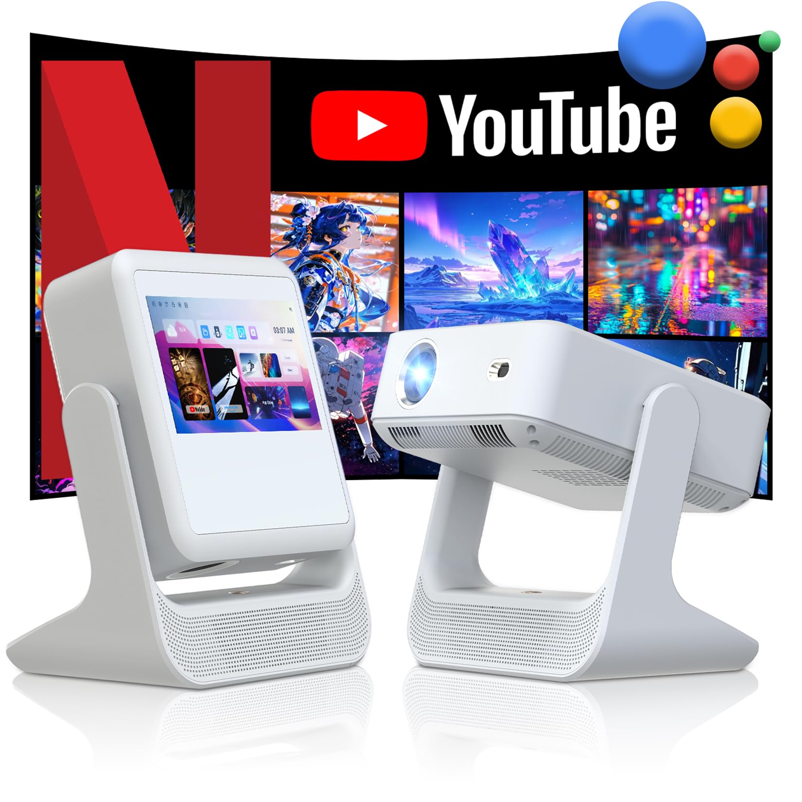 Amazon.com: 【Touch Screen/APP Store/800 ANSI/Auto Focus】Portable