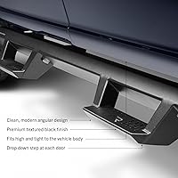 Vista 4 de Pasos RealTruck EpYx para Toyota 4Runner Longitud de cabina, acero, negro texturizado EXT10-TX Compatible con Toyota 4Runner 2010-2023