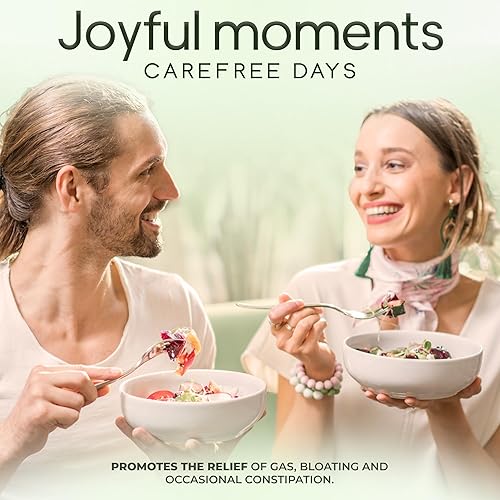 Miniatura 7 de Suplemento de fibra prebiótica 5 en 1 cápsulas – Flujo natural 5X fibra XOS, GOS, FOS, acacia e inulina de agave, fórmula de fibra soluble diaria