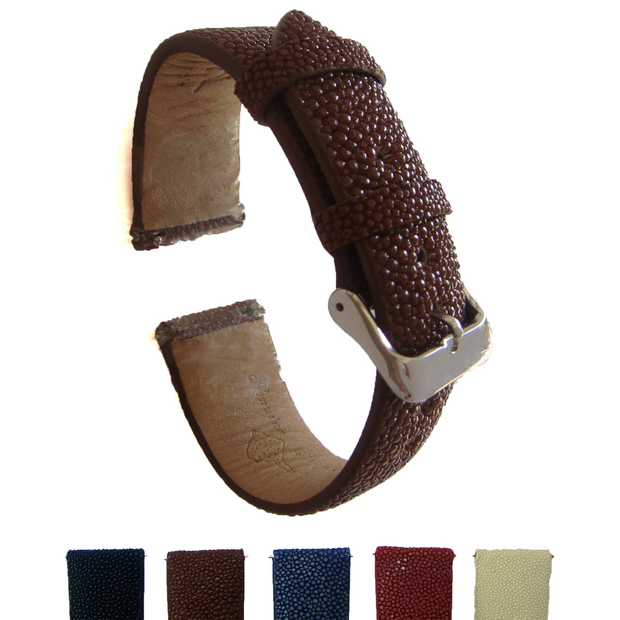 Buy Genuine Stingray Skin Watch Band Online at desertcartBahamas