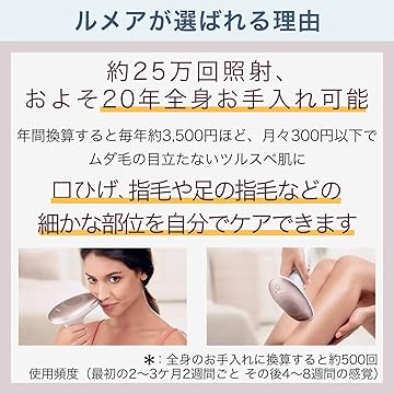 Amazon Co Jp Philips 脱毛器 光美容器