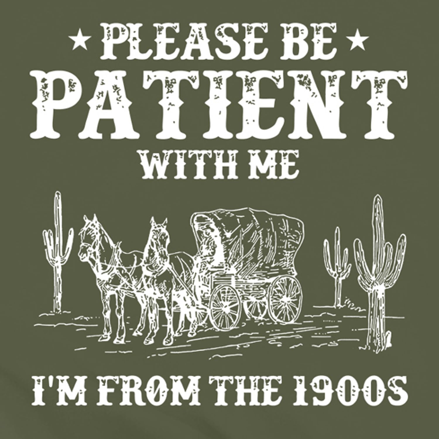 Western Shirts for Women Please Be Patient with Me Im from The 1900s Shirt Vintage Tee Top - Image 5