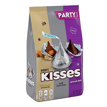 HERSHEY'S KISSES Assorted Chocolate , 33 oz