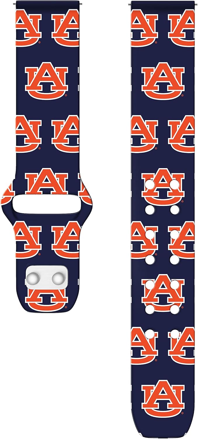 Affinity Bands Auburn Tigers HD Watch Band Compatible with Samsung Galaxy Watch and more