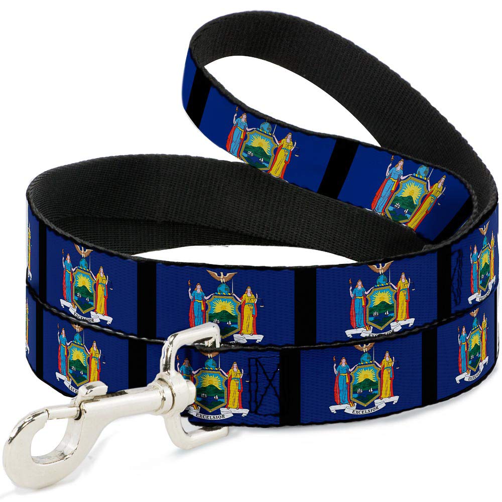 Laisse pour chien de 1,8 m motif New York Noir idéale pour balade en ville