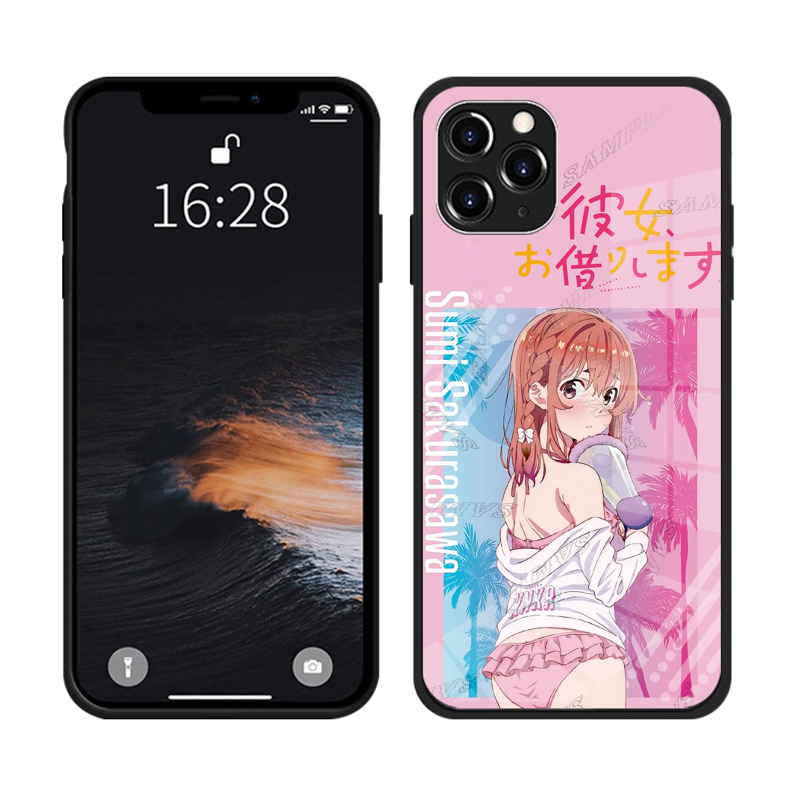 Amazon.co.jp: AQQ 彼女お借りします スマホケース iphone14ケース