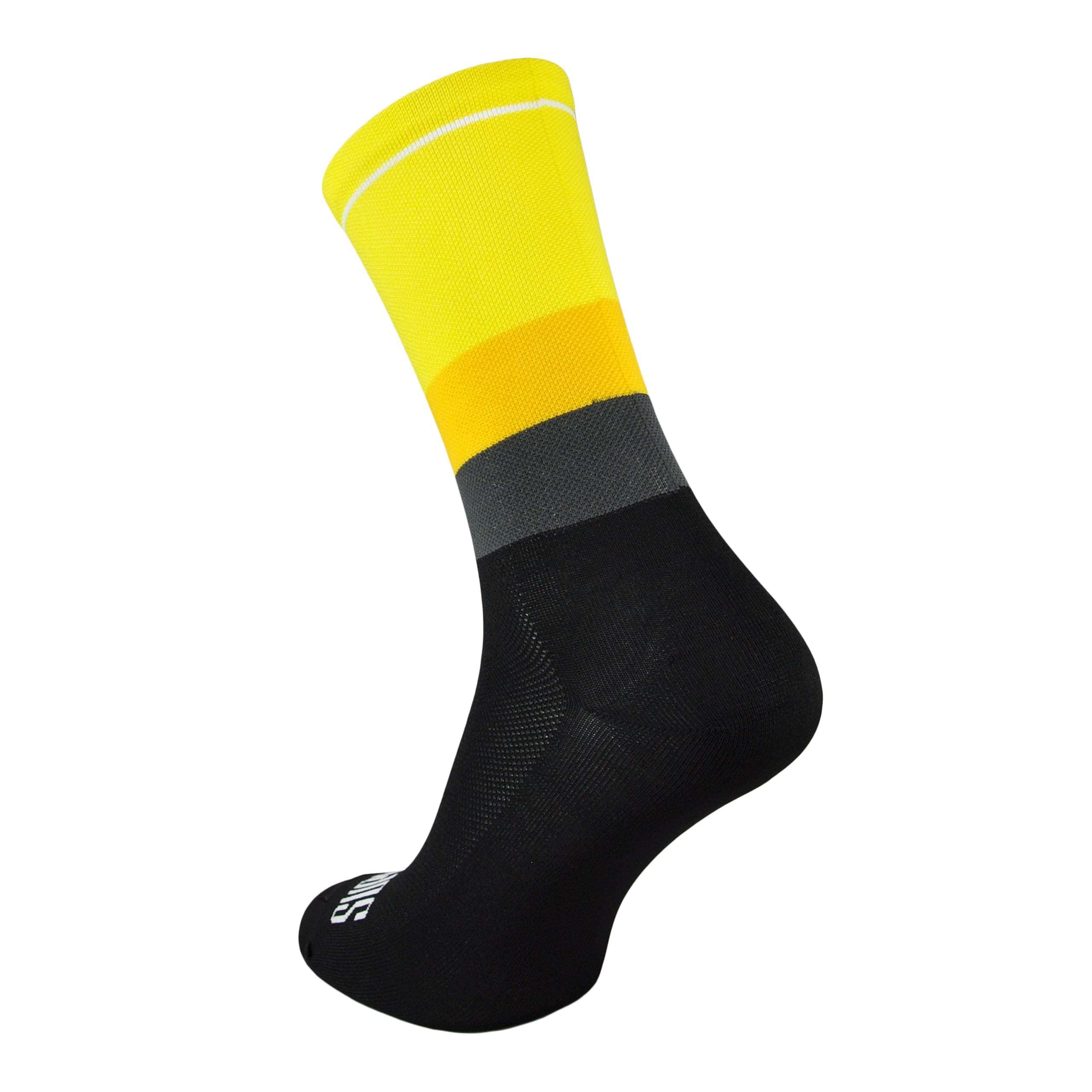 SUPPORT calzini da ciclismo da uomo tecnologia traspirante antiscivolo accessori monocolore