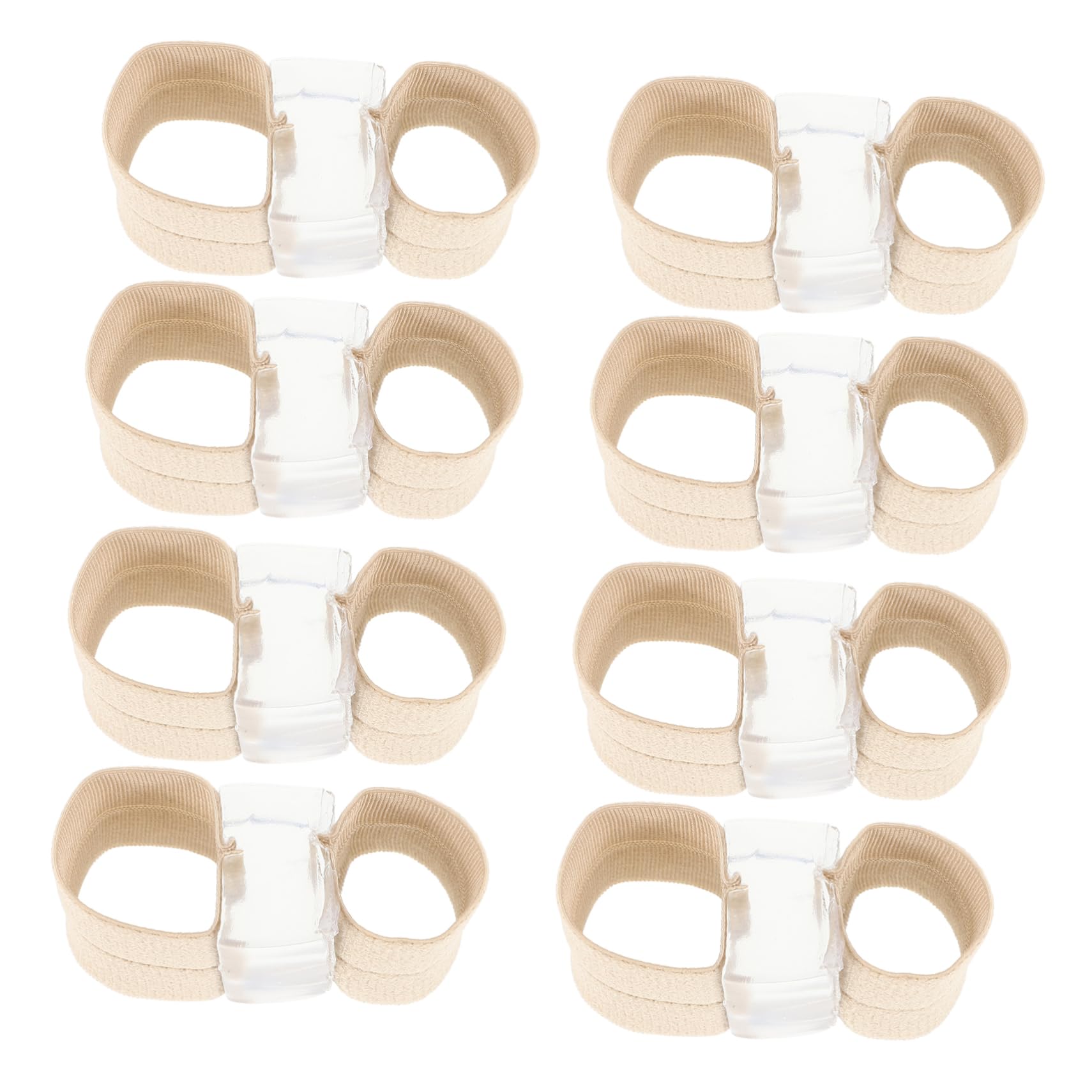 HAPINARY 8pcs Separator Protectors Women Bunions Women Big Protector Spreader Broken Support Protectors for Shoes Shoe Fillers Heel Cushion Gel Caps