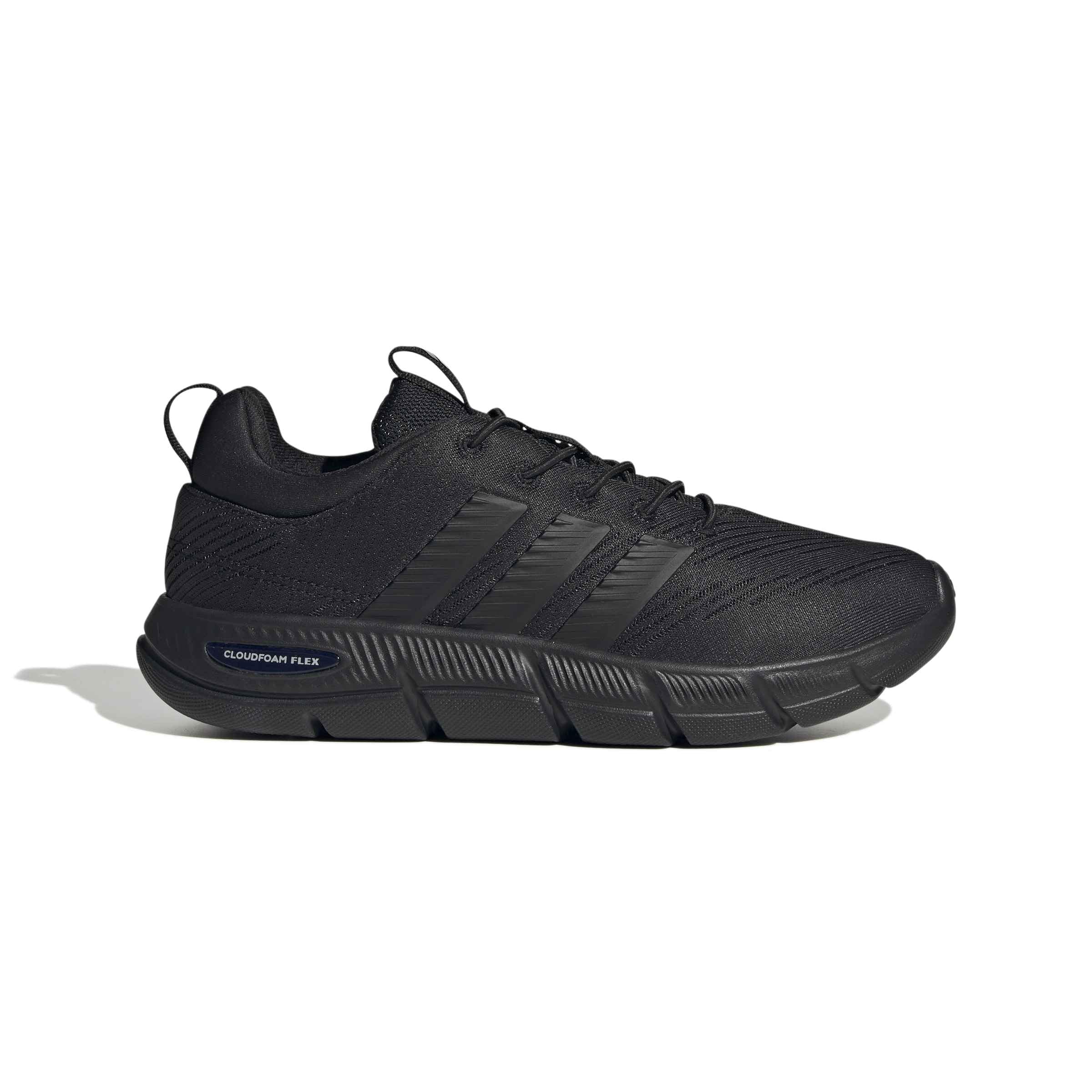 adidas Damen Cloudfoam Flex Elastic Laces Shoes, Core Black/Core Black/Carbon, 36 2/3 EU – Ansicht 2