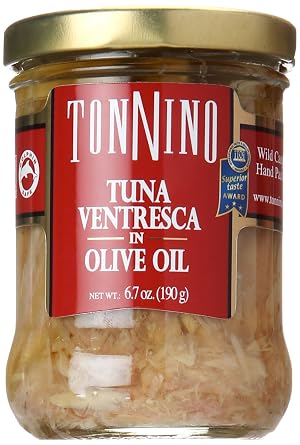 Tonnino Ventrescas في زيت الزيتون ، 6.7 أونصة