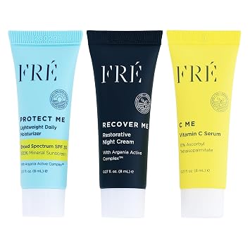 FRE Deluxe Mini Skincare Set | Travel-Size Face and Body Essentials Kit
