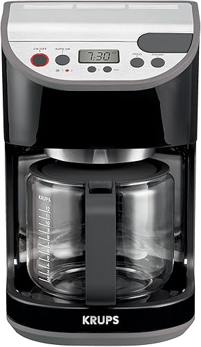 Krups km4055programable cafetera 12tazas color negro