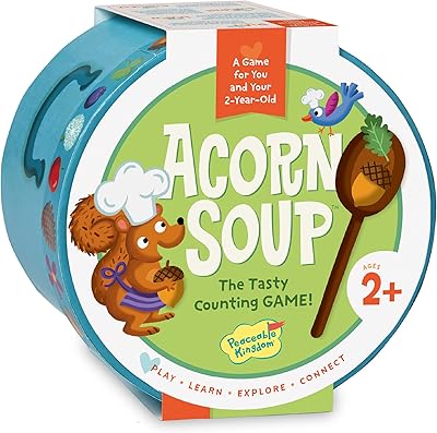 Peaceable Kingdom Acorn Soup - Game for You and Your 2-Year-Old