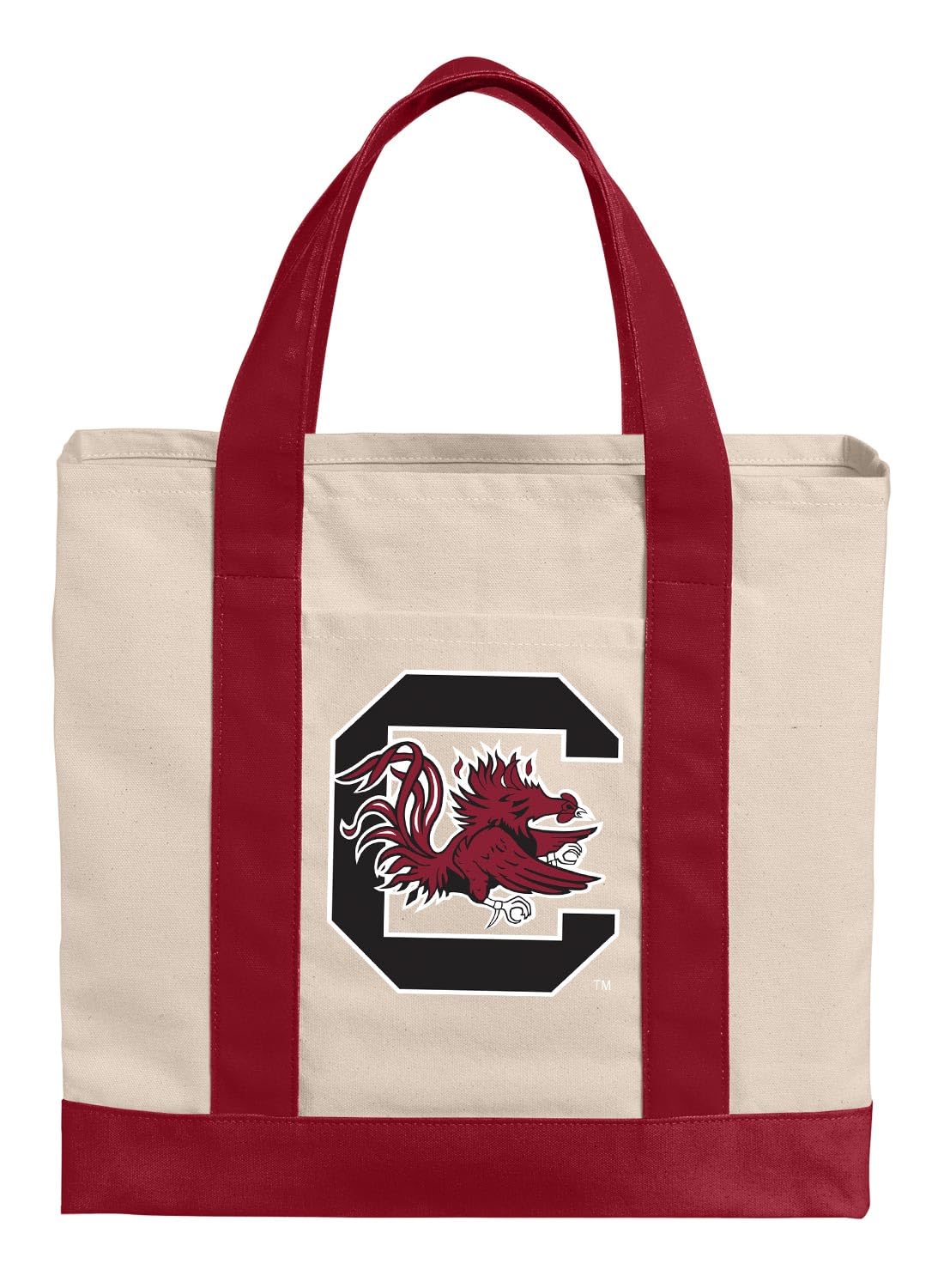 Broad Bay University of South Carolina Tote Bag Canvas USC Gamecocks Tote Bags