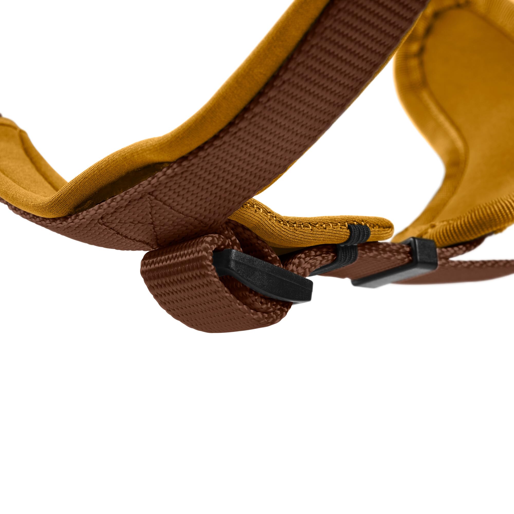 Arnés Hunter para perros, de nailon/neopreno, marrón, 73-94