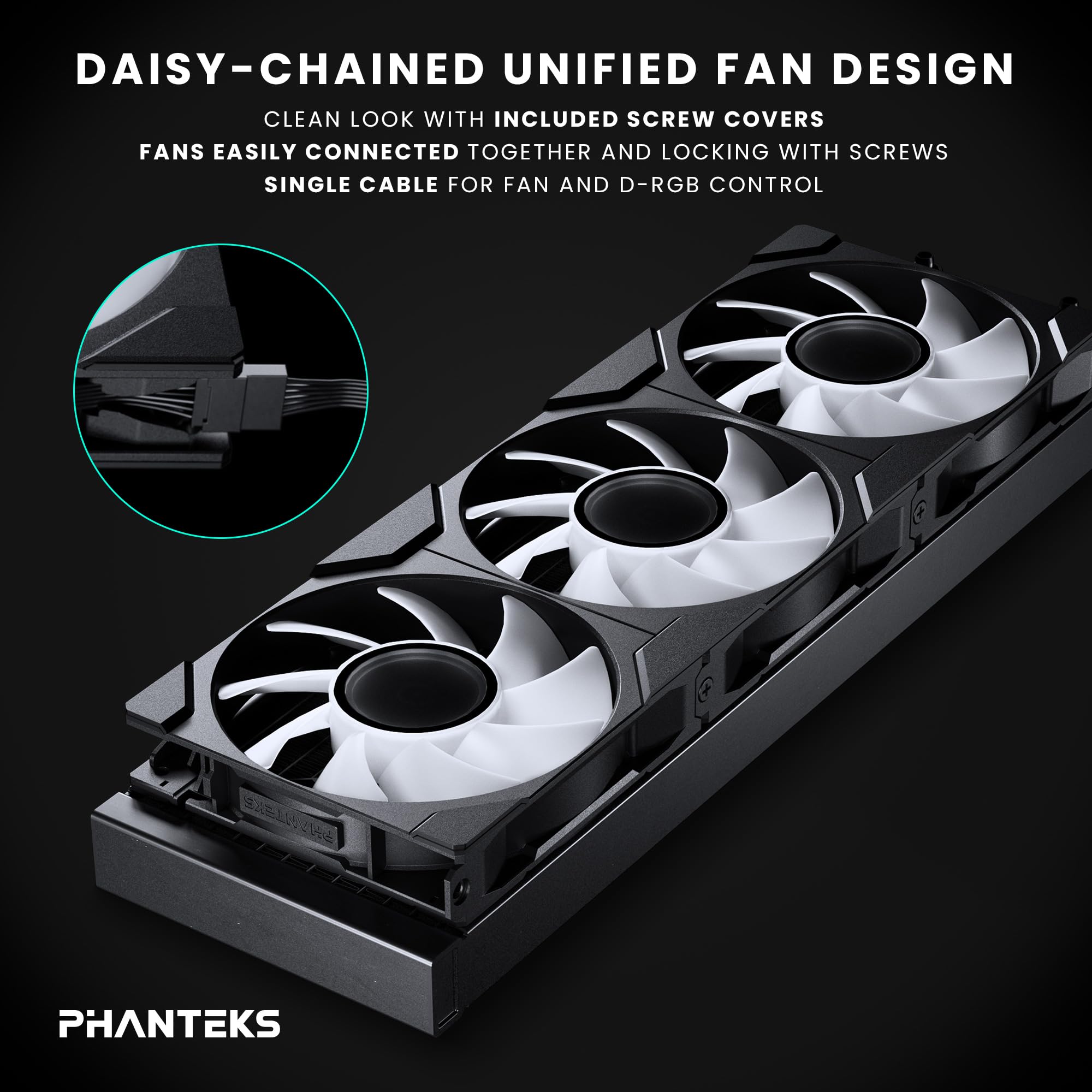 Phanteks Glacier One 360M25 G2 AIO Dissipatore a Liquido CPU, Cover Pompa ARGB, 3 Ventole 120mm M25 G2 PWM ARGB ad Alte Prestazioni, Socket Intel LGA 1700, 1851, 1200, 115x ed AMD AM4/AM5, Nero