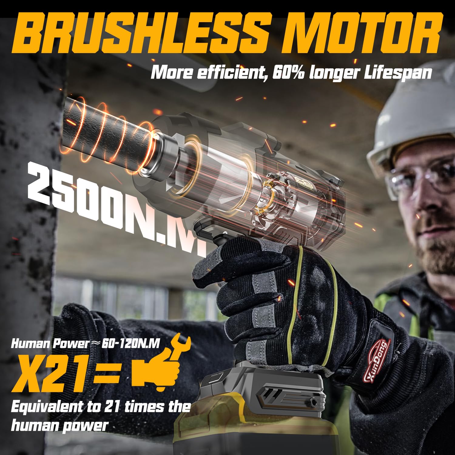 Milwaukee Electric - M18 Fuel 1/2 HIGH Torque Impact Wrench W/FRICTI product image 13