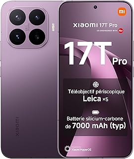 XIAOMI 17T Pro, Smartphone 12+512 Go, écran Eye-Care 6,83