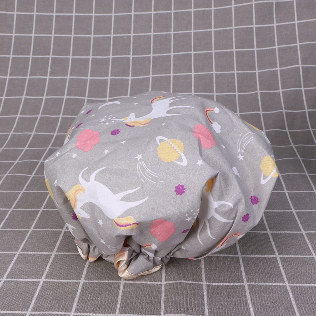 9 Piezas Gorro De Ducha Turbante Gorro De Ducha De Doble Capa Gorros De Baño Elásticos Gorro De Baño Gorro De Ducha Impermeable Gorra De Spa Ajustable Sombrero De Medico Perder