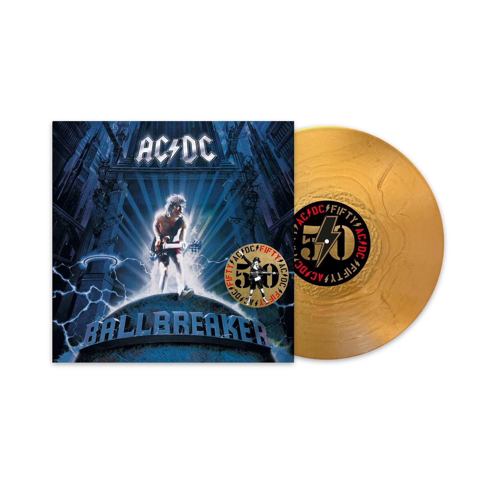 Ac/dc Ballbreaker (50th Anniversary Edition) (gold Vinyl) LP New 196588733611