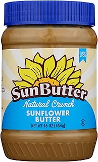 Sunbutter Natural Crunch Sunflower Seed Spread, 16 Ounce
