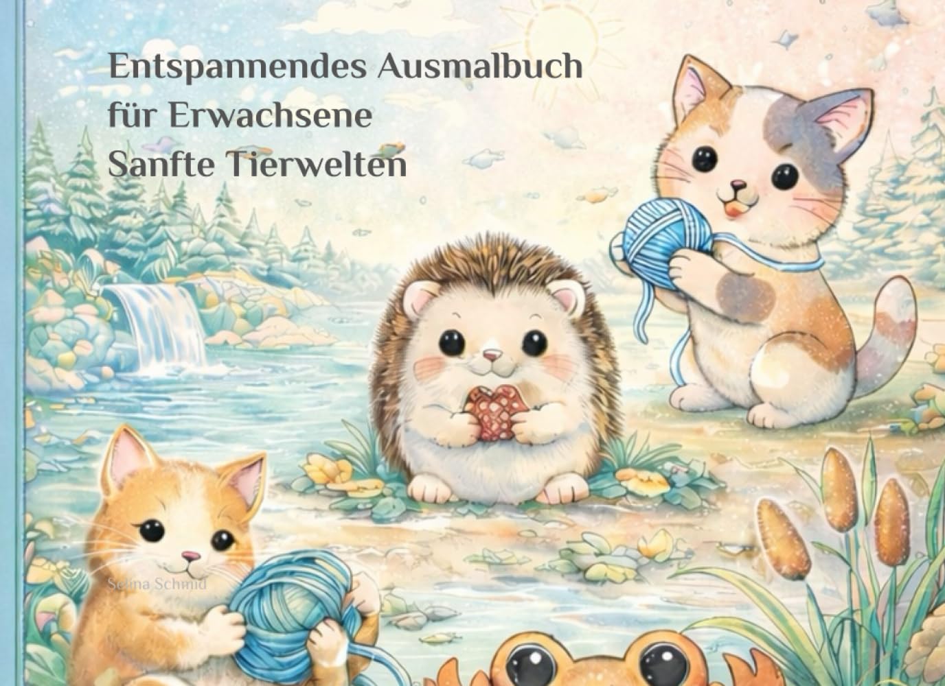 Entspannendes Ausmalbuch für Erwachsene: 30 liebevoll gestaltete Ausmalmotive mit runden, ästhetischen Tieren und verträumten Kulissen – ideal zum Abschalten, Stress abbauen und kreativ sein