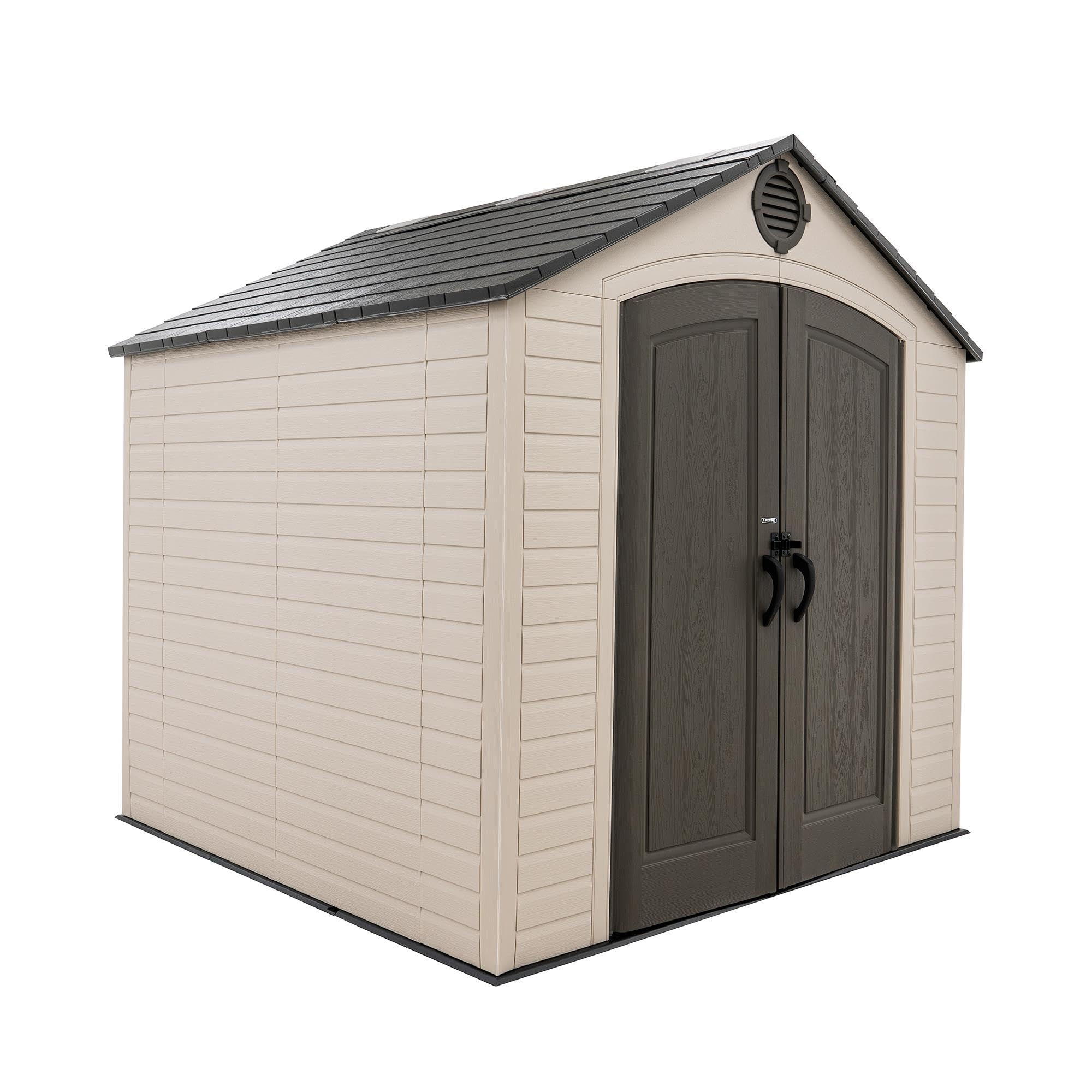 Amazon.com : Lifetime Outdoor Storage Shed, 8 x 7.5 Foot : Patio