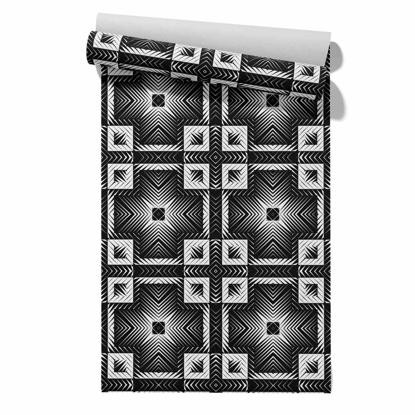 CEVAN Bedroom Wall Paper Roll Wallpaper Kitchen Covering Ideas Geometric Art Modern Fashion 45x300cm