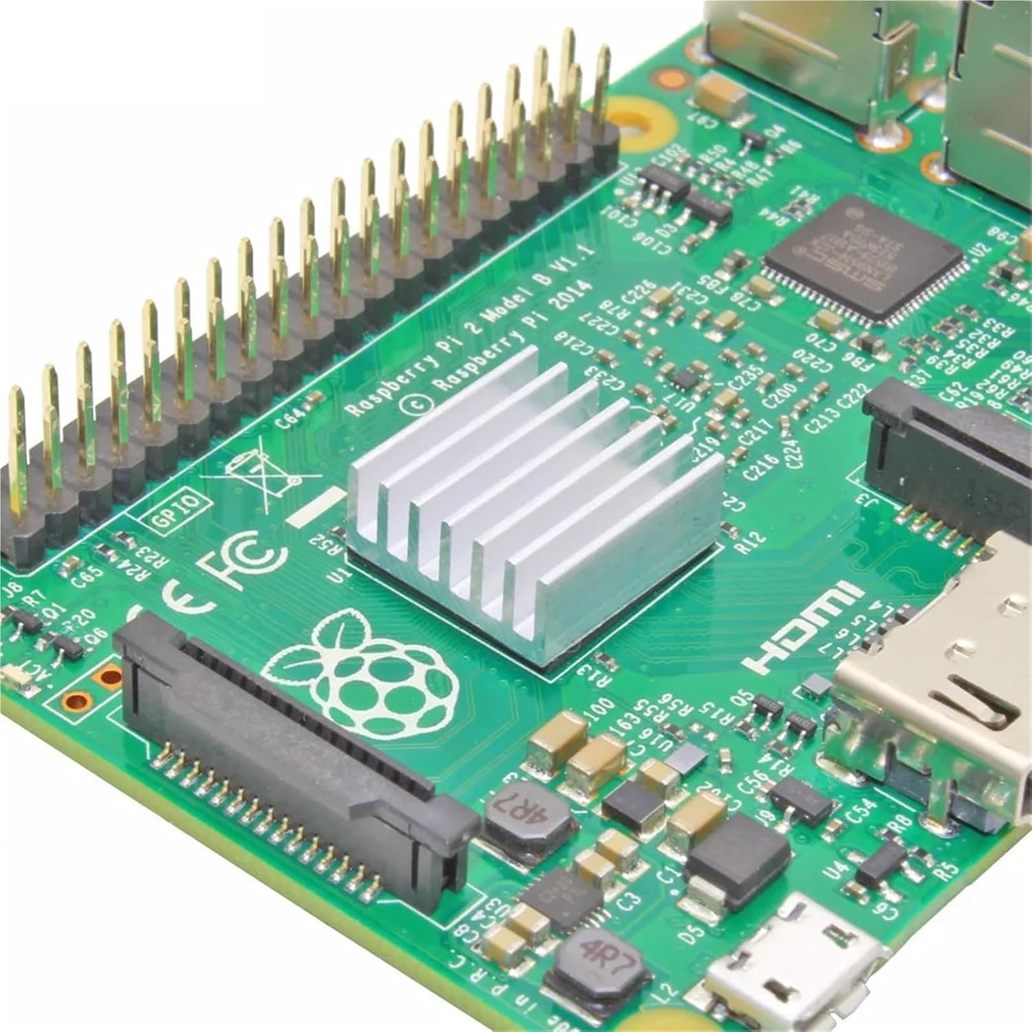 Aluminum Heatsink Radiator for Electronic Chip Cooling with Thermal Conductive Tape(DVPPS01)