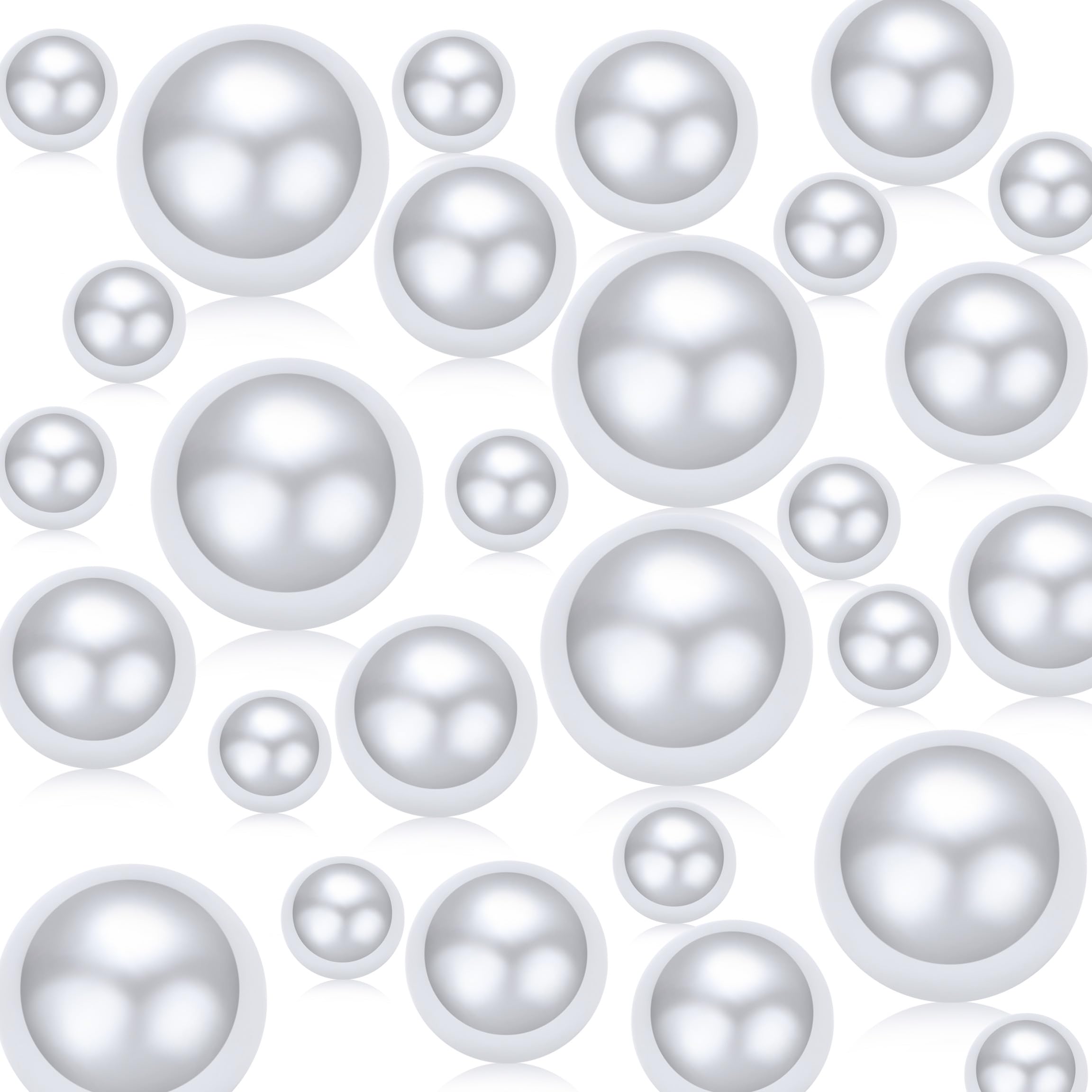 Perles flottantes sans trou pour sublimer vos vases transparents