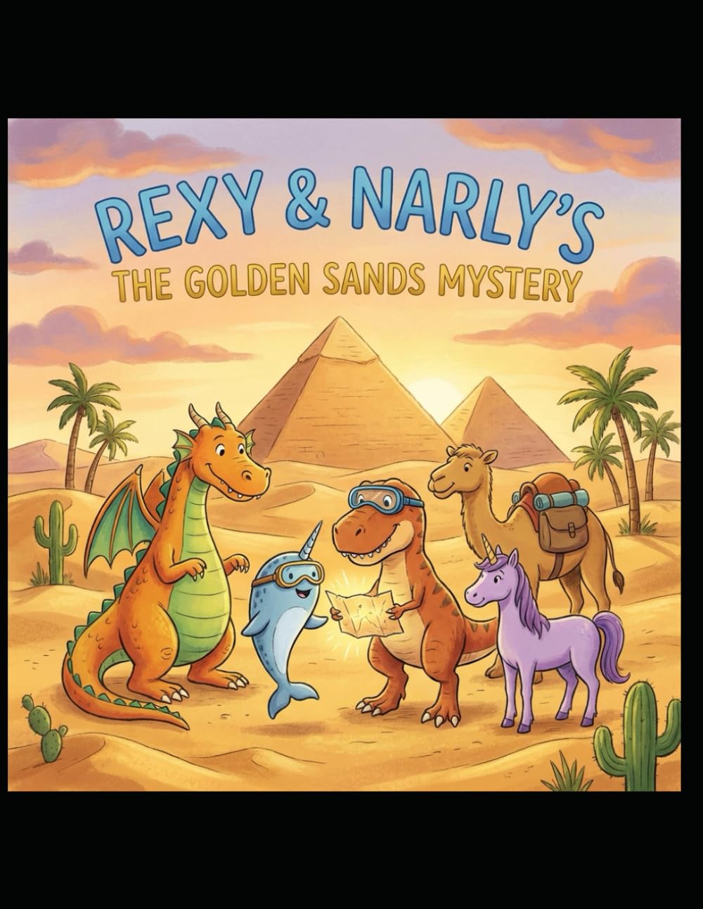 Rexy & Narly's: The Golden Sands Mystery: A Party Squad Desert Adventure (Rexy & Narly's : Party Squad Adventures)