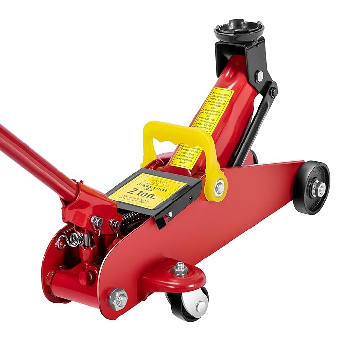 Buy SPECSTAR 2 Tons Hydraulic Trolley Car Lift Jack, Low Profile Floor