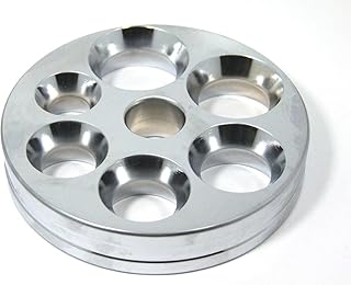 Extra Large Depressions Reducing Plate for Ring Stretchers Dbl Sided Coin Ring Up to 36.5mm