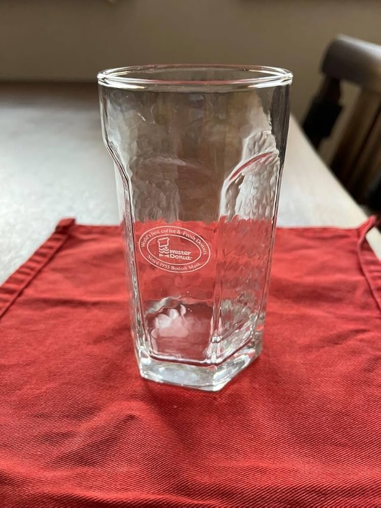 Amazon.co.jp: ミスド グラス ミスタードーナツ 六角 : ホーム