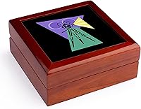 Vista 1 de 3dRose Cámara de cine retro, joyero jb-38376-1