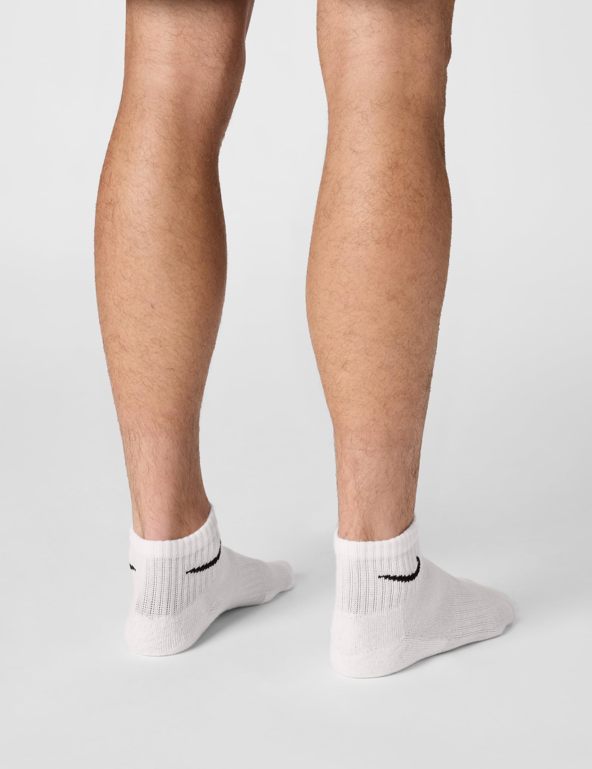 NIKE 6 X Sport Freizeit Socken Strümpfe 2X3er Pack SX7677, Farbe:Weiß, Größe:S = 34-38