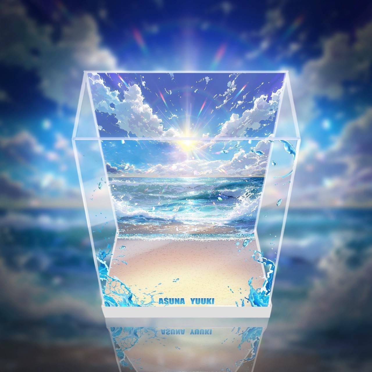 Amazon.co.jp: 専用 アクリルケース アスナ＆ユウキ Ending Ver 1/7