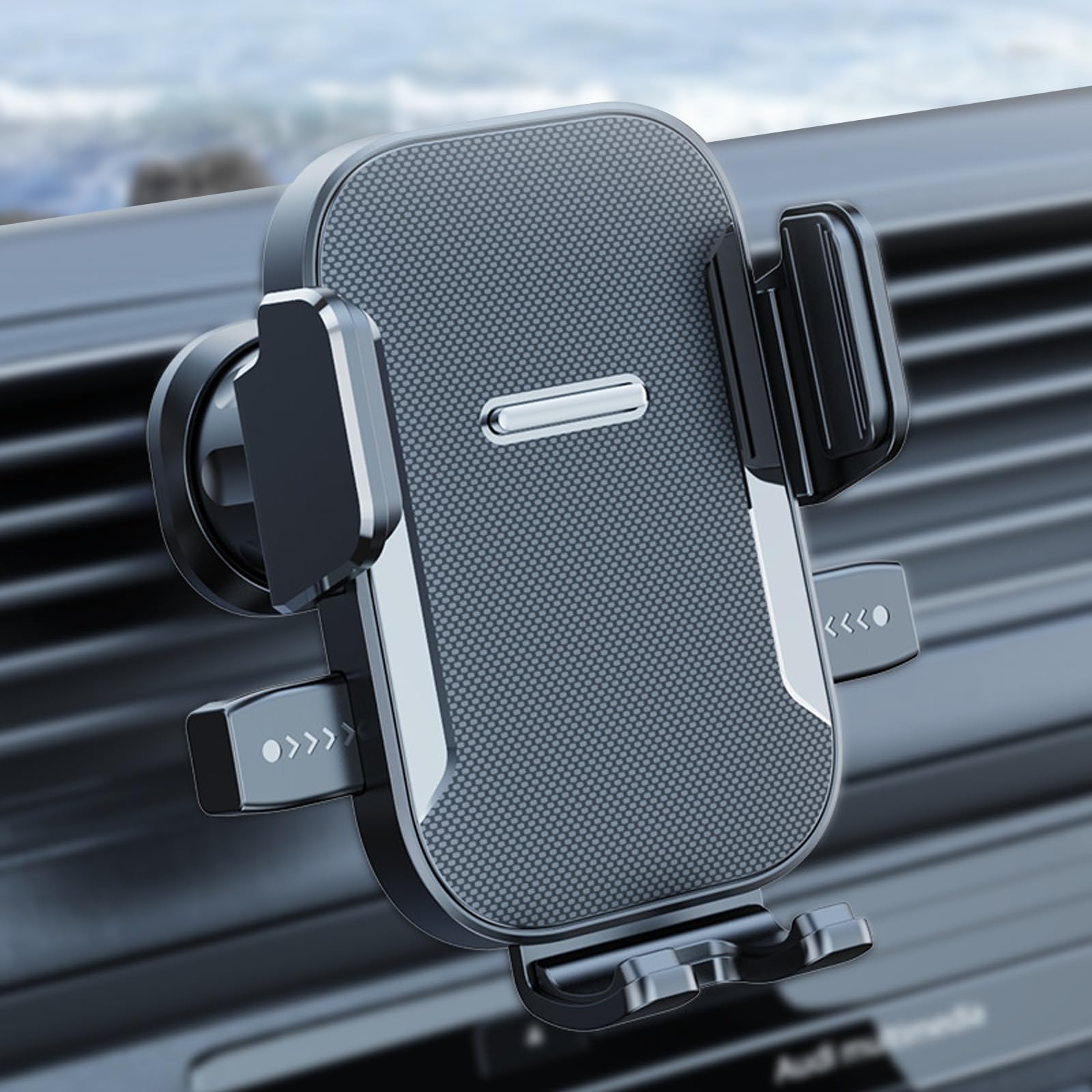 Phone Mount for Car Holders Cell Phone Holder Hands Free Phone Stand for Car Vent Automobile Mount Fit iPhone Android Smartphone Universal, [Thick Cases Friendly]